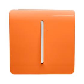 Orange Wiring Accessories Trendi Decorative Screwless Orange Wiring Accessories Trendi Decorative Screwless